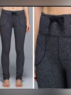 Lululemon skinny herringbone leggings